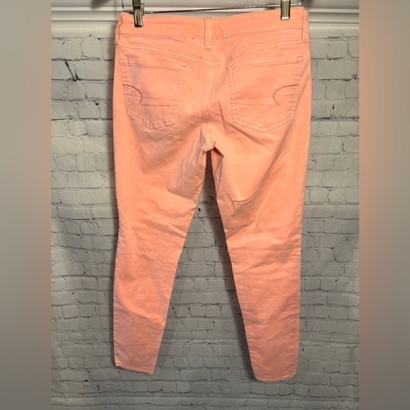 American Eagle Super Stretch Peach Pant - Picture 3 of 10